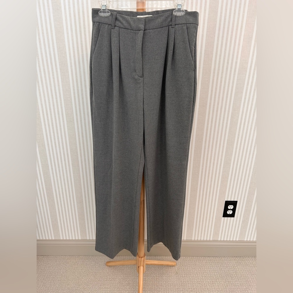Abercrombie & Fitch Gray Women's Trousers